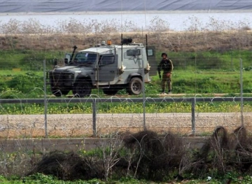 The Israeli occupation forces opened fire towards a sewage car east of Khan Younis