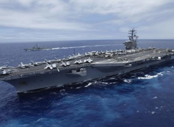 Show American power off Iran to reassure allies