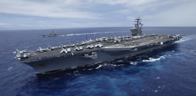 Show American power off Iran to reassure allies
