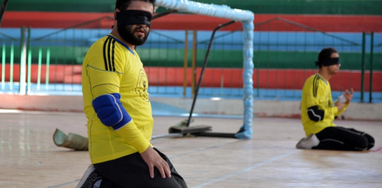 Gaza: Blind people persevere to catch up with the world of football