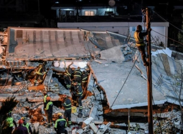 46 dead in Albania earthquake as more bodies are pulled from the rubble