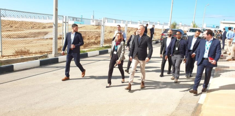 Opening of desalination plant in Gaza and Mladenov calls for elections