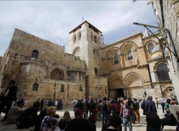 Arrest of a settler who entered with a knife into the Church of the Holy Sepulchre