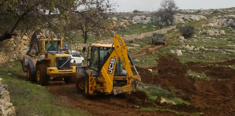 The occupation seizes 127 dunums west of Salfit