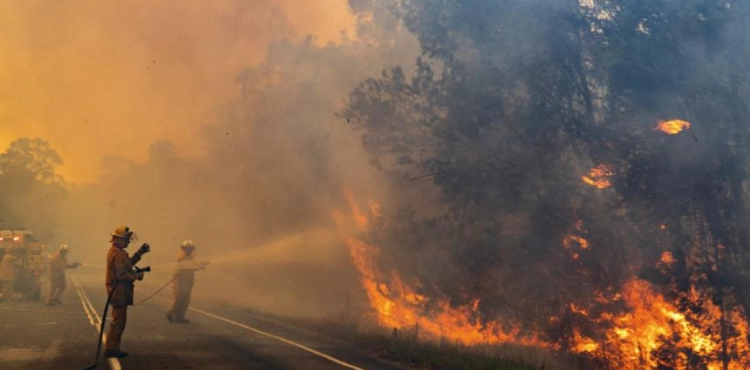 Australia rejected an offer by the European Union to help it against fires