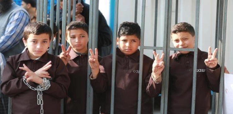 The occupation practiced violence while transporting children to Damoun