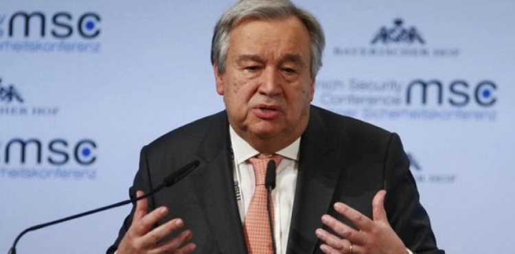 Guterres at the Berlin Conference: The conflict in Libya cannot be resolved militarily