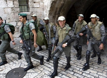 The occupation turns Jerusalem into a military barracks