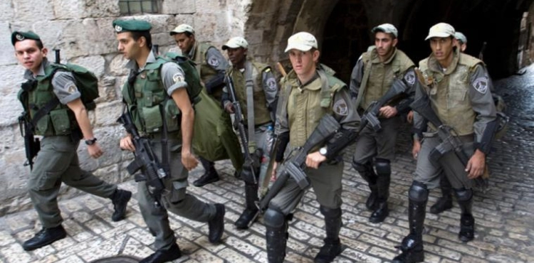 The occupation turns Jerusalem into a military barracks