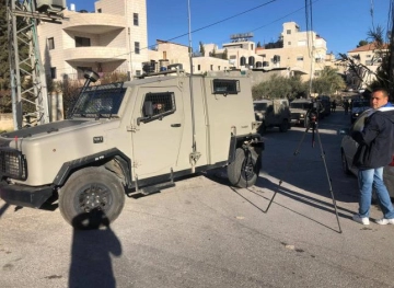 Clashes and seizure of surveillance cameras and confiscation of a car by storming the occupation of Beit Jala