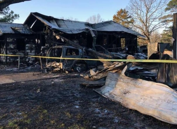 A mother and her six children die in a home fire in Mississippi