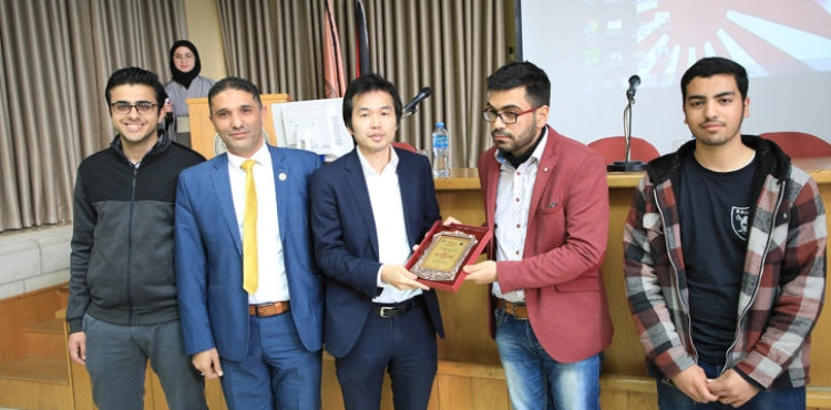 The conclusion of the activities of the Japanese Culture Exhibition at An-Najah University