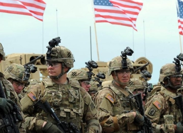 The US Army unloads military hardware in Germany as part of the &quot;Europe 20 defender&quot; maneuver