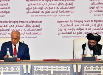 Washington signs a historic agreement with the &quot;Taliban&quot; to start withdrawing American forces from Afghanistan