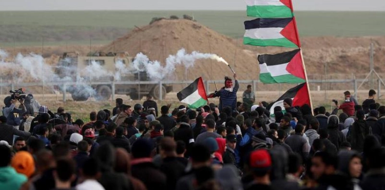 217 martyrs in the return marches, including 48 children and two journalists, and 19,237 injured