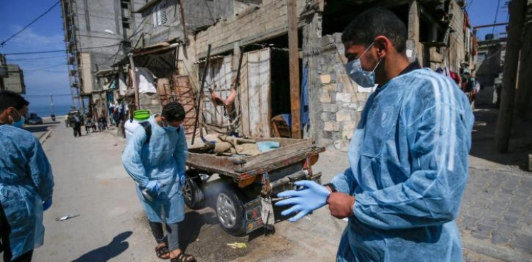 Gaza: calling for relief and assistance for workers affected by Corona