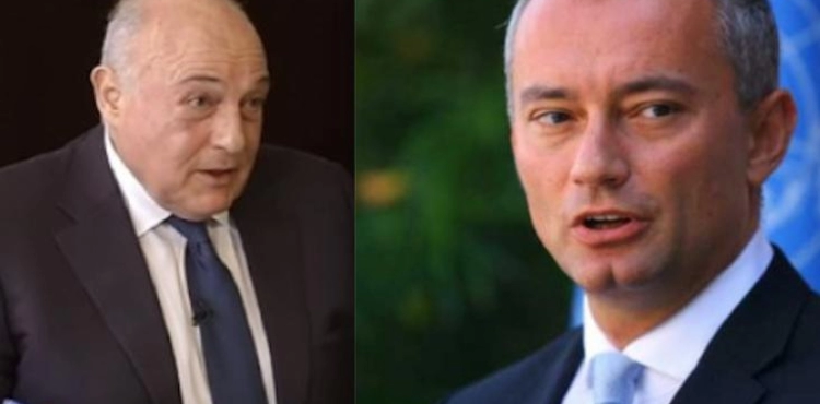 Mladenov meets Bishara and calls for Palestinian support
