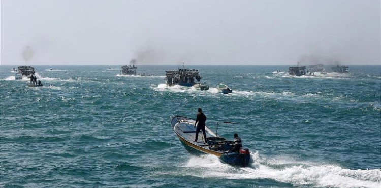 Two fishermen were wounded by the Israeli occupation forces in the Gaza Sea