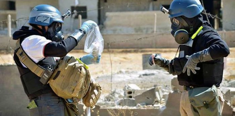 Washington renews the accusation that Damascus is using chemical weapons