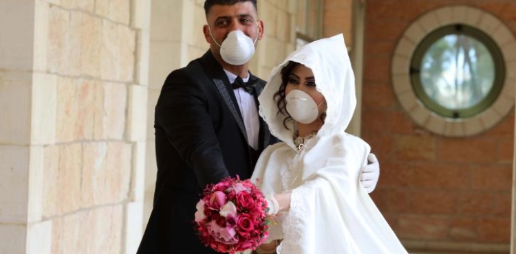 Isaac and Shaimaa: a wedding in the shadow of Corona