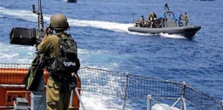 The occupation targets and chases fishermen off the Gaza coast