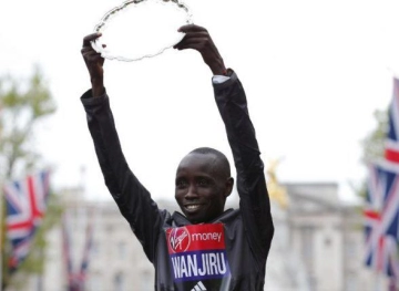 The former London Marathon champion, Wangero, has been suspended for doping