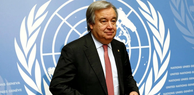 Guterres confirms to Abul Gheit his refusal to annex The Palestinian territories by Israel