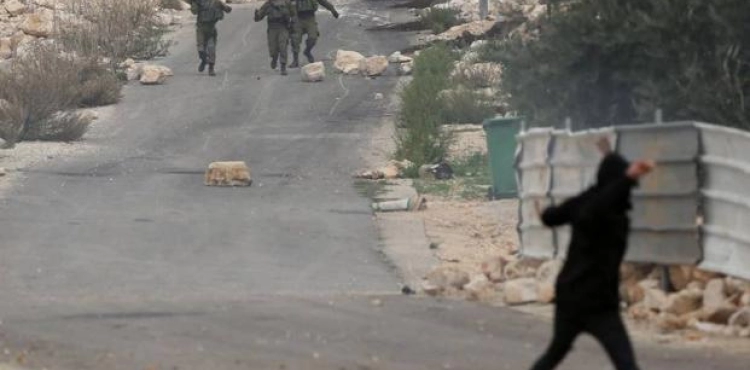 Two youths were wounded by the Israeli occupation forces during clashes in Kafr Qaddum