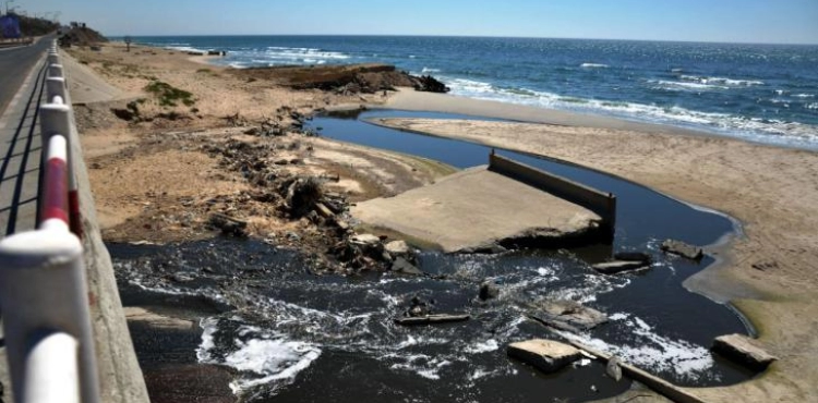 A marked improvement on the cleanliness of the Gaza sea water