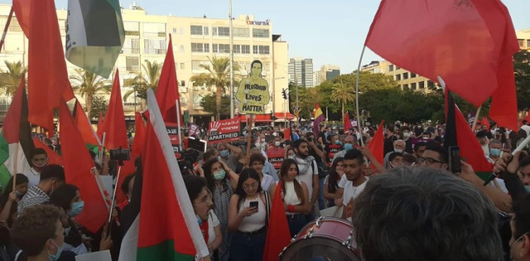 Thousands demonstrate in Tel Aviv, rejecting annexation and supporting peace