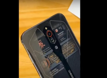 China unveils transparent phone ranked as one of the strangest and most advanced 5G phones!