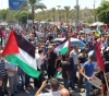A mass rally in Gaza, rejecting &quot;annexation&quot;, amid calls for unity and uprising in the face of the occupation