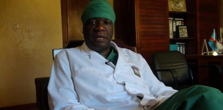 Doctor Dennis Mcwiggy heals the wounds of women raped in the forgotten war in Congo