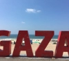 Young people in Gaza protesting, &quot;We want to eat.&quot;
