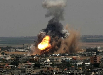 Two Israelis bombed east of Gaza City