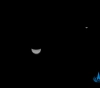 The Chinese Mars probe takes a picture of Earth and the Moon