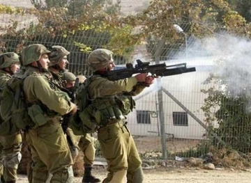Suffocation injuries during the occupation&acute;s suppression of a protest against the leveling of lands in Tulkarm