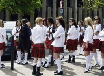 One third of this country&acute;s girls are Harassed. The defendant  &quot;school Uniforms &quot;