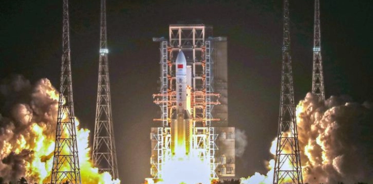 The Chinese Mars probe traveled about 100 million kilometers