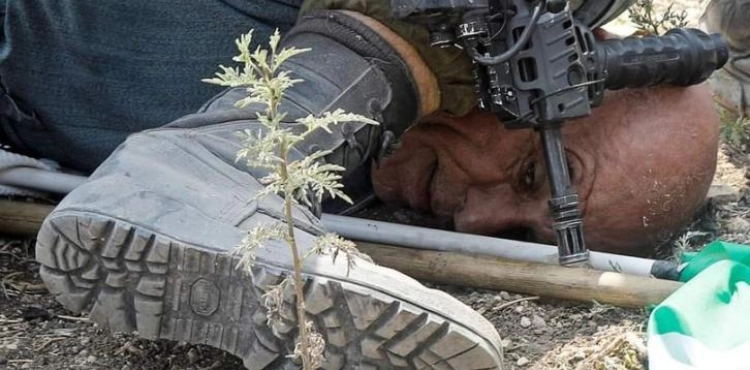 The elderly &quot;Hanawi&quot; escaped an execution attempt while participating in the anti-settlement march
