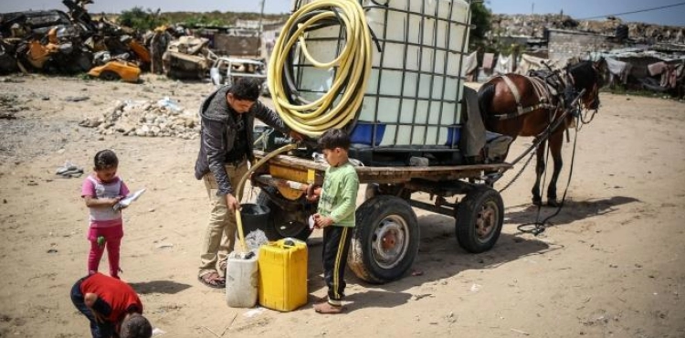 Al-Mizan calls on the responsible authorities locally and internationally to solve the water crisis in Gaza, one of the most important repercussions of the &quot;Israeli&quot; blockade