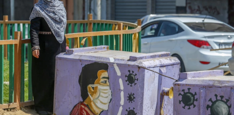 Gaza: 2 deaths, 100 new infections, and one coronavirus