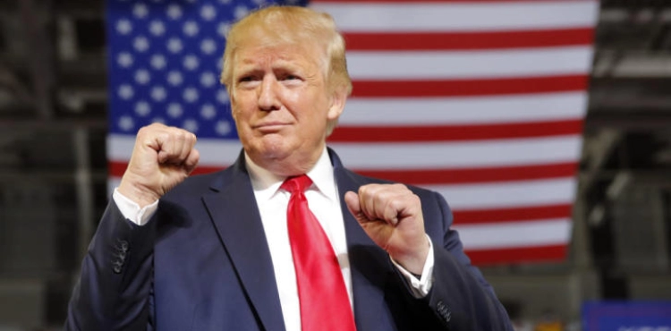 TRUMP: We are in the Middle East just to protect Israel