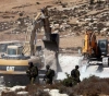 The occupation begins with demolition operations south of Nablus