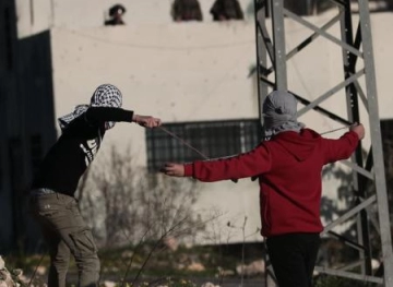 Suffocation injuries during clashes with the occupation army in Kafr Qaddum East