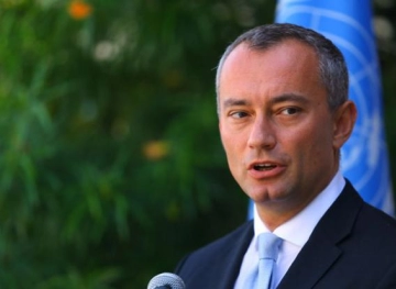 Miladinov visits Gaza for the last time