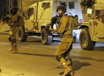 The occupation fires at a vehicle northeast of Jenin