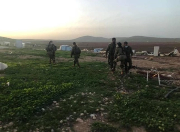 The occupation demolishes Khirbet Homsa Al-Fawqa for the third time within 3 days