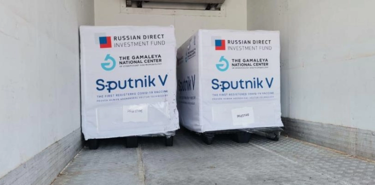 The Russian Sputnik vaccine is on the way to the West Bank and Gaza