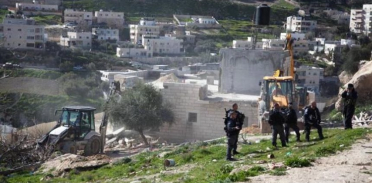 160 homes and facilities targeted by the occupation in January